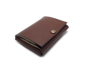 Sakao Co Simple Fold Leather Wallet